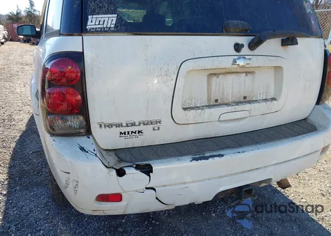 2007 Chevrolet Trailblazer Lt из США, поврежденный, VIN 1GNDT13S072181148